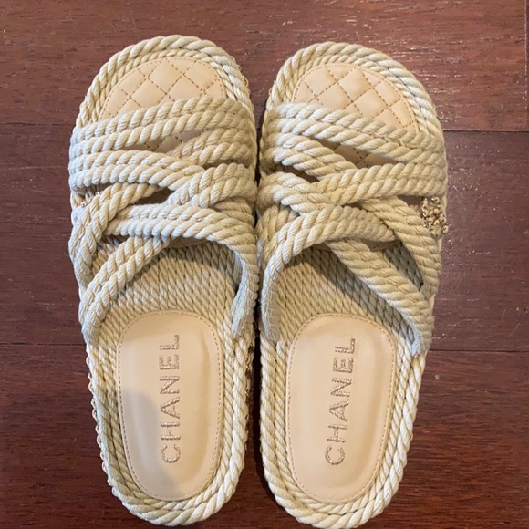 CHANEL Shoes - Chanel rope sandal from summer 21